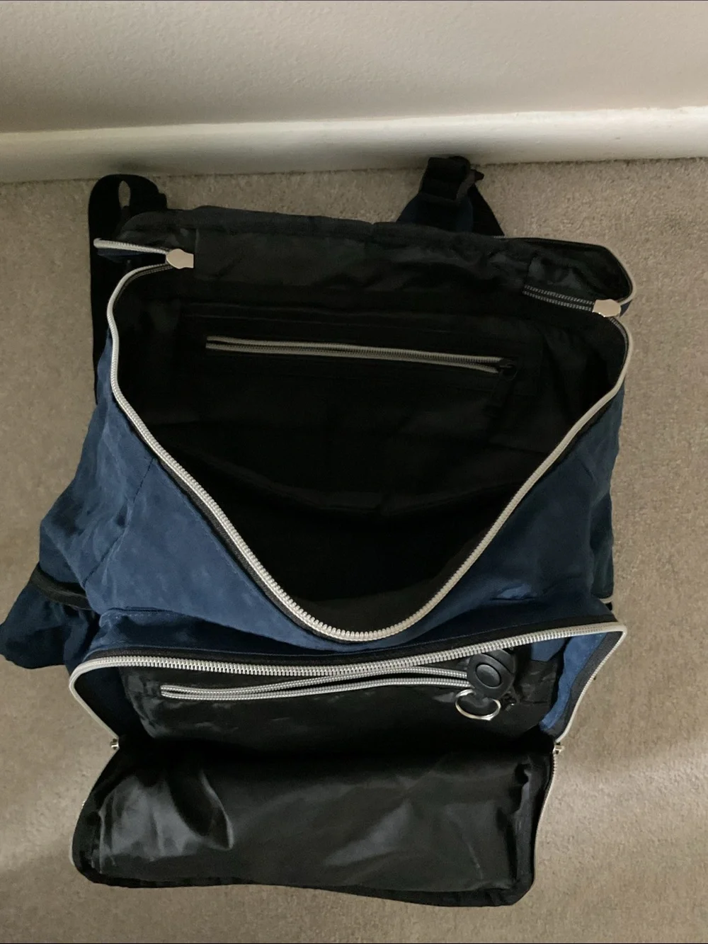 Biaggi Zipsak Backpack on the Go blue